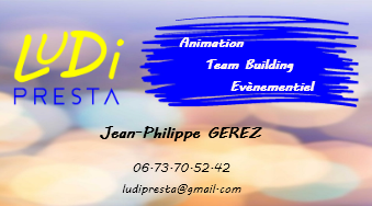 Animateur et organisateur d’événement autour du jeu en région SUD Provence-Alpes-Côte d'Azur - Jean-Philippe Gerez